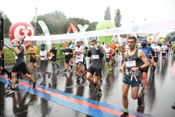 Biegacze Silesia Marathon. fot. Patryk Pyrlik / UMWS 