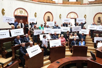  Dofinansowanie dla Rodzinnych Ogrodów Działkowych. fot. Andrzej Grygiel / UMWS 