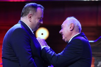 Marszałek uhonorowany Szablą Kilińskiego