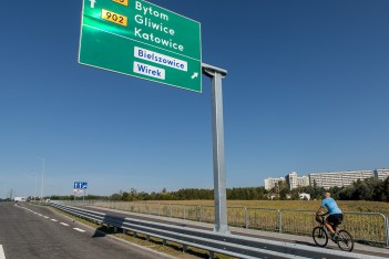  Budowa Trasy N-S w Rudzie Śląskiej. fot. Tomasz Żak / UMWS 