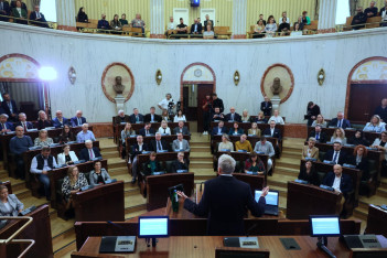  Konferencja otwierająca prace nad aktualizacją Strategii Rozwoju Województwa Śląskiego „Śląskie 2030". fot. Andrzej Grygiel / UMWS 