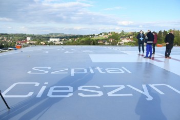 Szpital Śląski w Cieszynie . fot. Patryk Pyrlik / UMWS 