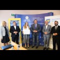 Wręczenie promes umów o dofinansowanie w siedzibie Regionalnej Izby Gospodarczej w Katowicach. fot. Patyk Pyrlik / UMWS 