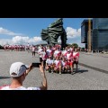  Start biegu przy Pomniku Powstańców Śląskich w Katowicach. fot. Tomasz Żak / UMWS 