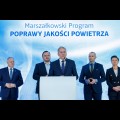  Konferencja prasowa inaugurująca Marszałkowski Program Poprawy Jakości Powietrza. fot. Andrzej Grygiel / UMWS 