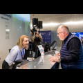  Milionowy gość Planetarium Śląskiego. fot. Tomasz Żak / UMWS 