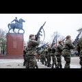  Uroczystości pod pomnikiem Józefa Piłsudskiego w Katowicach. fot. Tomasz Żak / UMWS 