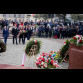  Uroczystości pod pomnikiem Józefa Piłsudskiego w Katowicach. fot. Tomasz Żak / UMWS 