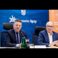  Podpisanie porozumienia na projekt i budowę węzła Klimontów na S1 w Sosnowcu. fot. Tomasz Żak / UMWS 