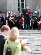  „Poczuliśmy wspólnotę i solidarność – co jest największym zwycięstwem zmarłego miesiąc temu Ojca Świętego” – powiedział wojewoda śląski 