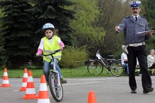  W czasie imprezy można było zdawać egzamin na kartę rowerową 