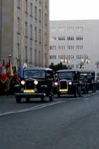  Uroczystościom towarzyszyła parada zabytkowych pojazdów 