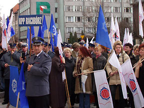  W manifestacji uczestniczyło ok. 150 demonstrantów 