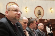  W otwarciu kongresu udział wzięli wicewojewoda Piotr Spyra, marszałek Adam Matusiewicz, wojewoda Zygmunt Łukaszczyk oraz prezydent Katowic Piotr Uszok 