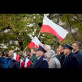  Uroczystości przed pomnikiem Józefa Piłsudskiego w Katowicach / fot. Tomasz Żak / UMWS 