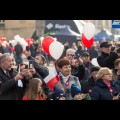  Uroczystości przed pomnikiem Józefa Piłsudskiego w Katowicach / fot. Tomasz Żak / UMWS 