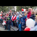  Uroczystości przed pomnikiem Józefa Piłsudskiego w Katowicach / fot. Tomasz Żak / UMWS 